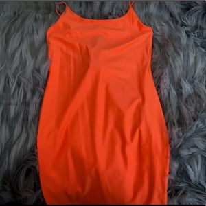 Neon Orange Dress 🧡